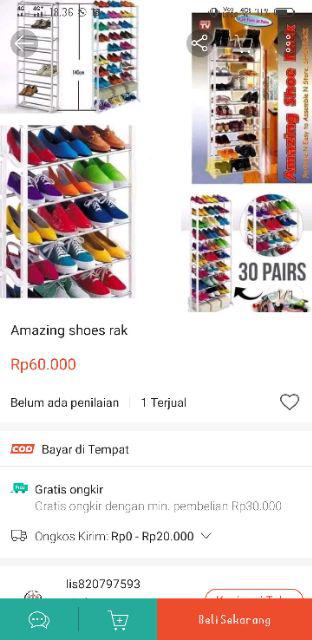 Amazing Shoes Rak