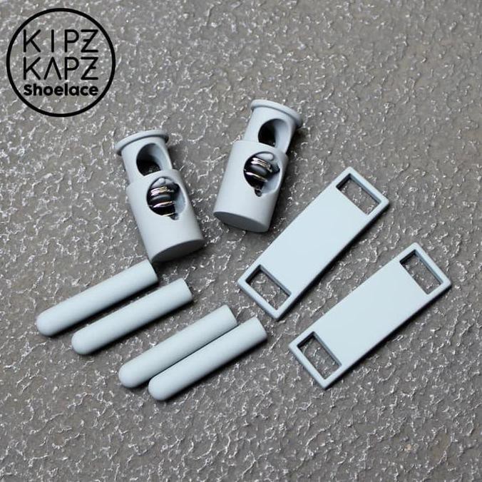 

MURAH KIPZKAPZ SET GIFT BOX - TIPS - LOCKS - DUBRAES - GREY