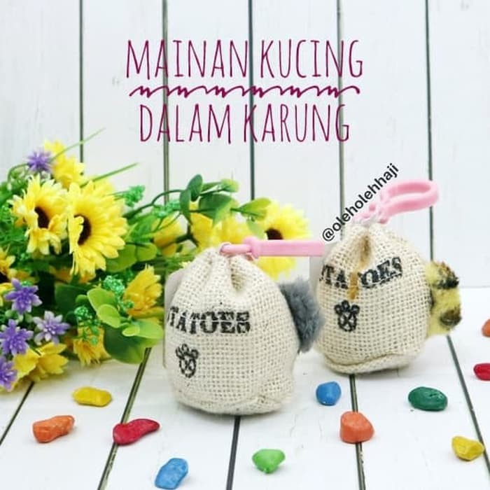 Mainan Kucing Dalam Karung Grosir Mainan Anak Oleh Oleh Haji