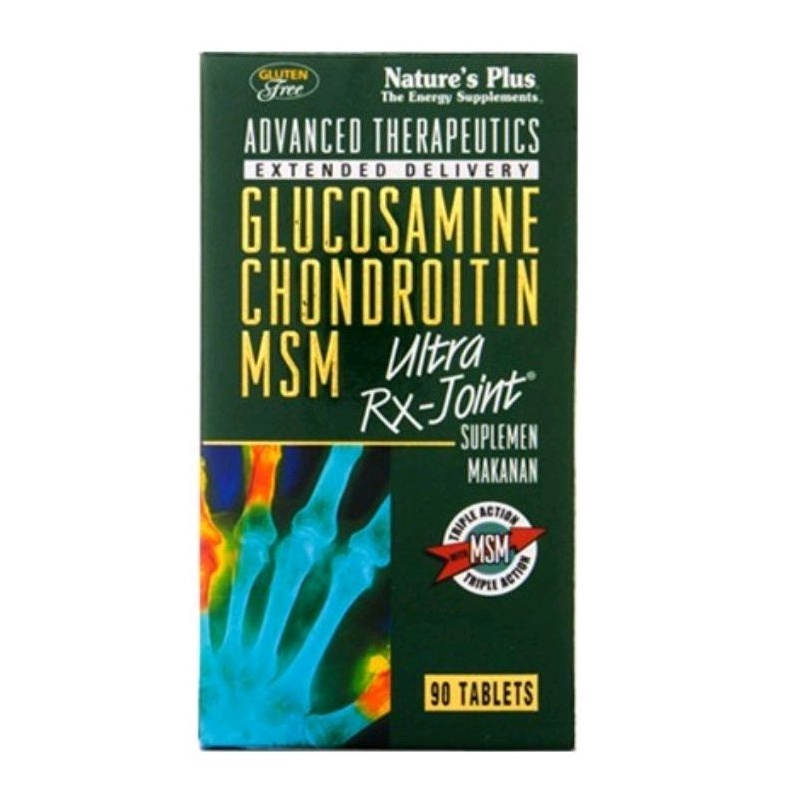 Nature's Plus Glucosamine Chondroitin MSM Ultra Rx Joint (90)