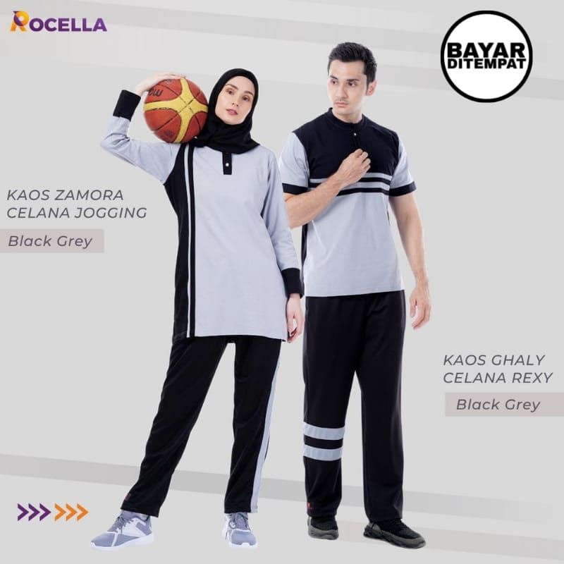Setelan Olahraga Wanita- Stelan Olahraga Wanita Muslimah - Seragam Olahraga - Seragam senam