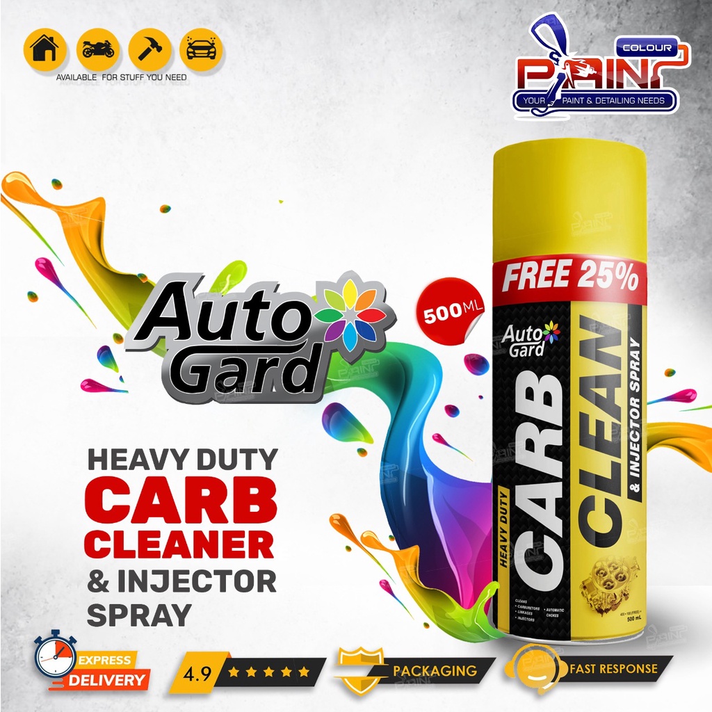 AUTOGARD Heavy Duty Carb Cleaner &amp; Injector Spray Pembersih Karbulator