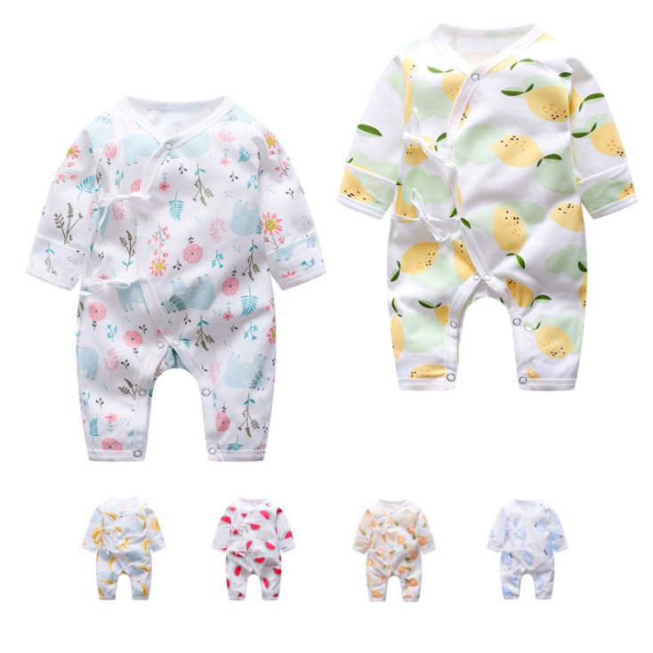 Romper Bayi Kancing Kimono - Sleepsuit Bayi Newborn M180