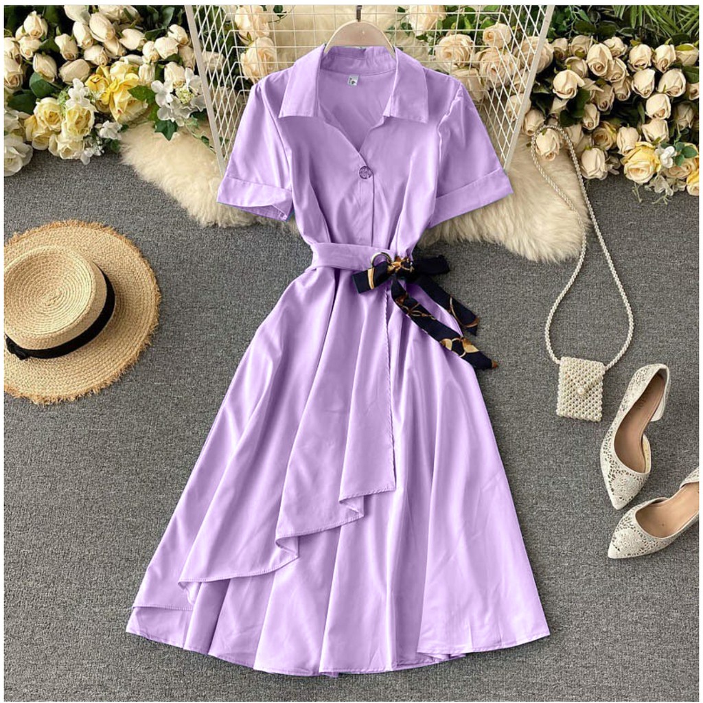 FWG - DRESS KHEMERES / DRESS / DRESS KOREA STYLE / DRESS WANITA / BAJU WANITA / PAKAIAN WANITA