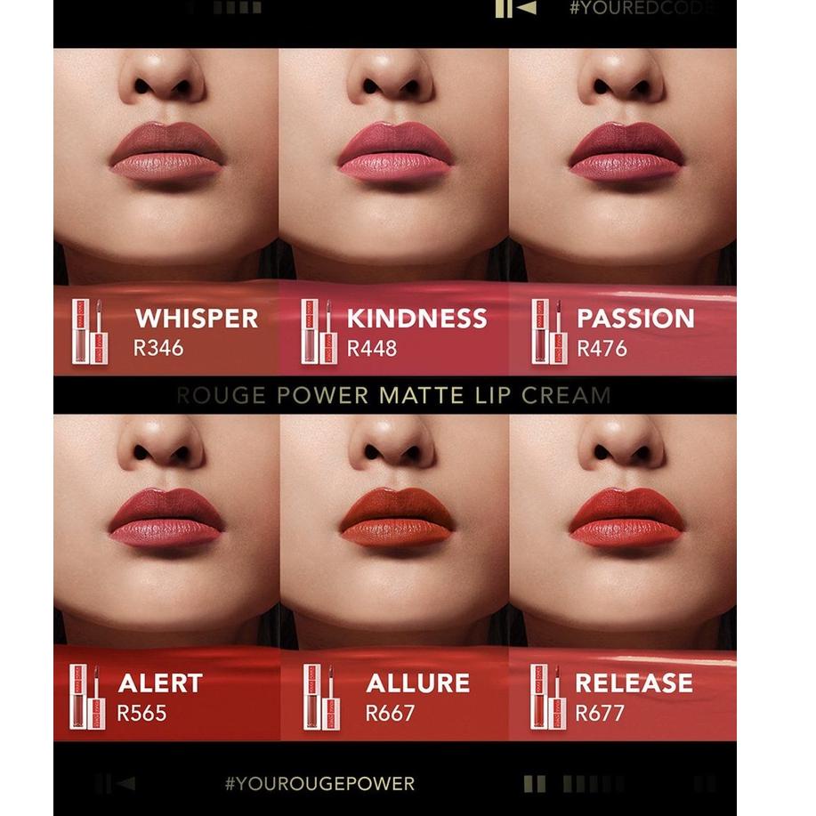 You Rouge Power Matte Lip Cream Lipstik | Matte Finish | Tahan Lama | Nourishing with Manuka Honey