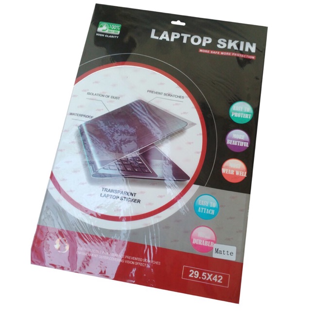 Skin Dekor Laptop Tansparan 14 | Anti Gores Laptop | Screen Protector Laptop / Pelindung Layar