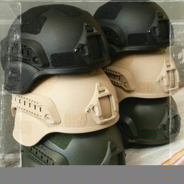 Helm tactical - helm tactical mich - helm tactiical mich 2000 helm polisi helm densus  tactical helmet helm tni helm tactical