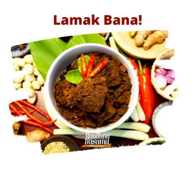 Jual Rendang Basamo 300gr Dendeng Balado 300gr Rendang Jengkol 300