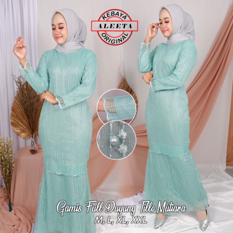 dress party>dres duyung Tille terbaru | dress tille duyung