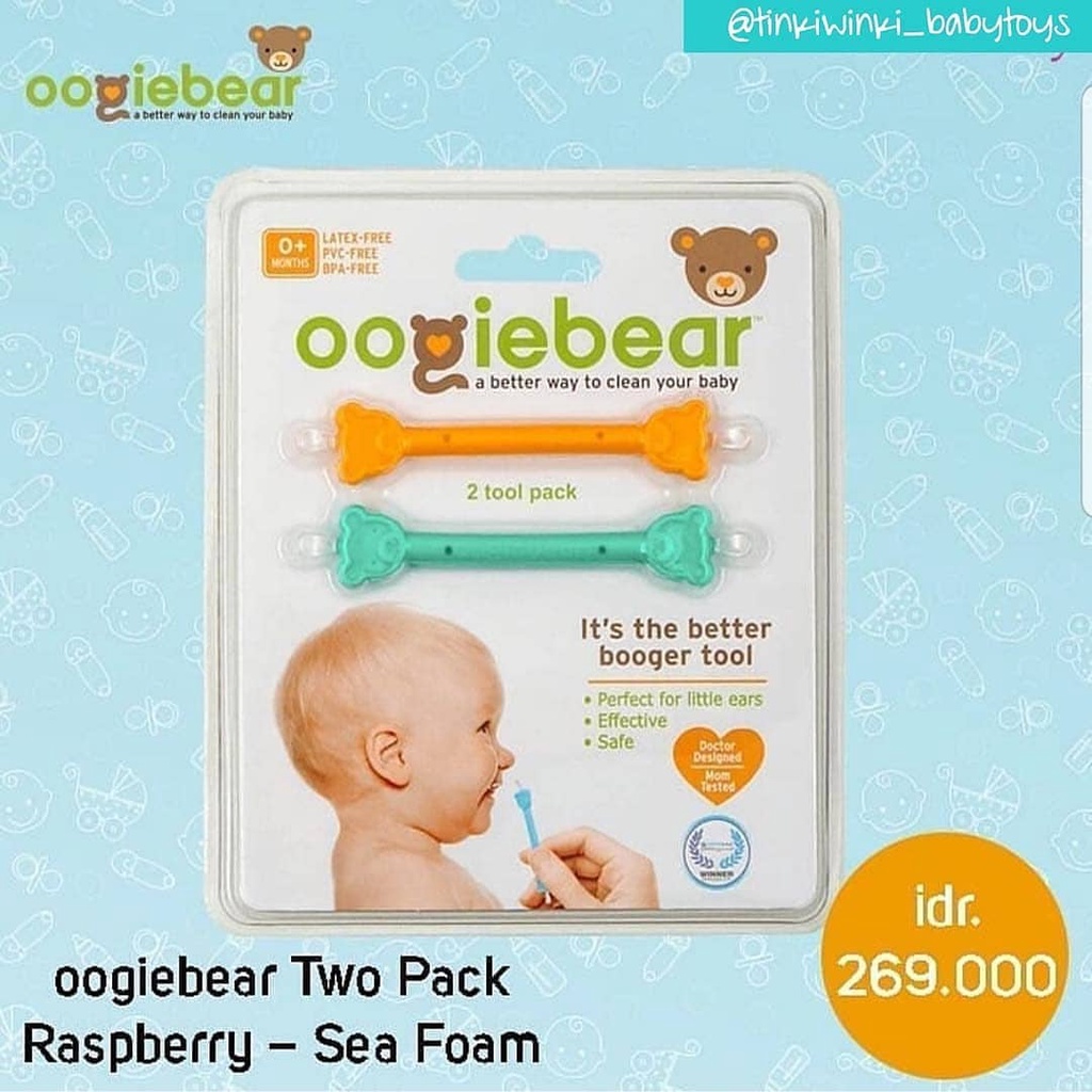 OOGIEBEAR ear and nose cleaner 2pcs