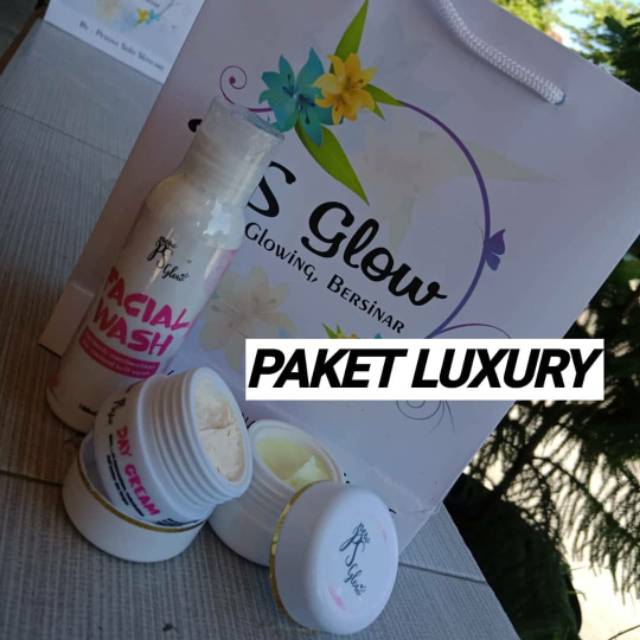 PAKET HEMAT LUXURY PS GLOW SKINCARE BPOM