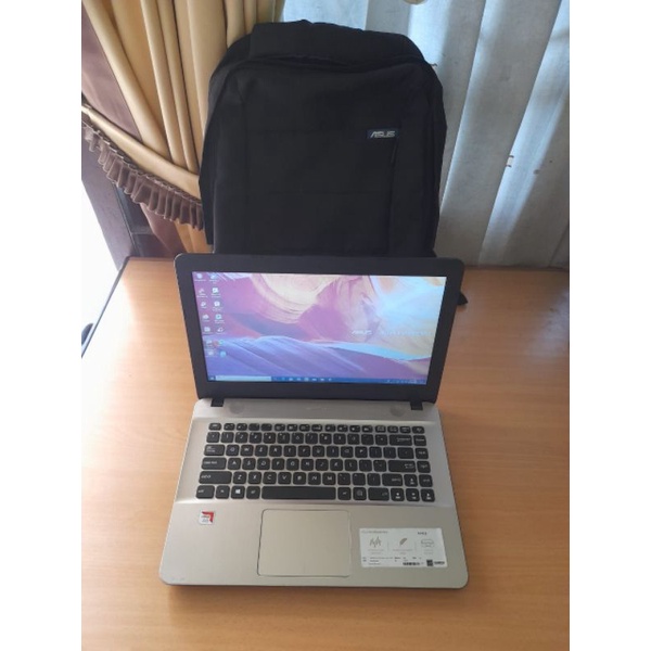 Laptop Second Asus X441B Windows 10 Ori Amd A6 Ram 4gb HDD 1T Speaker Mantab - Laptop Bekas - Laptop