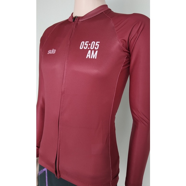 HANGERMEDAL MAROON RED SUB JERSEY SUB JERSEY SEPEDA 05 AM 05AM PANJANG