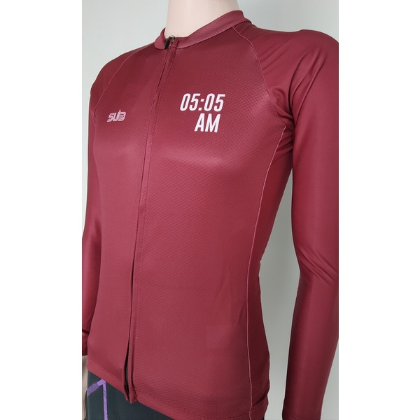 HANGERMEDAL MAROON RED SUB JERSEY SUB JERSEY SEPEDA 05 AM 05AM PANJANG