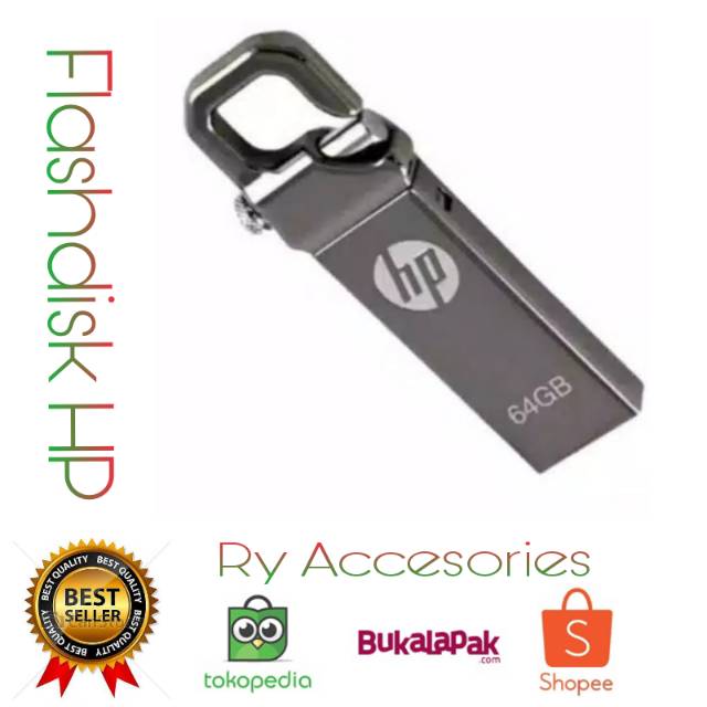 Flashdisk hp 64GB / flashdisk hp USB 64GB / flashdisk hp eksternal 64GB