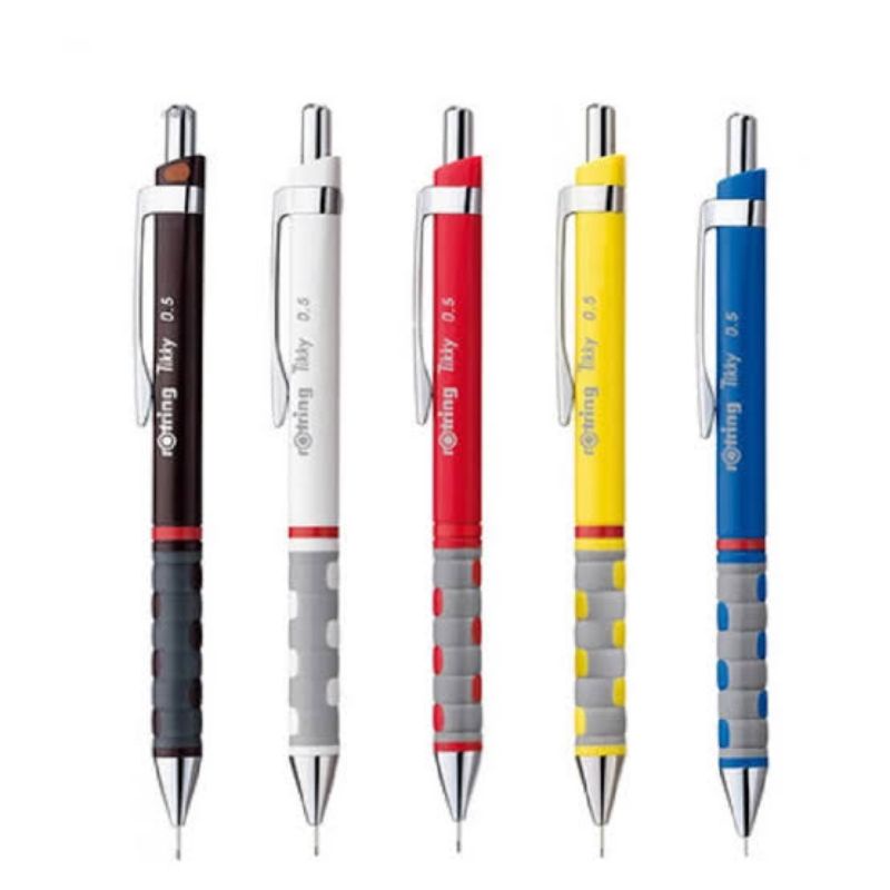 

Rotring Mechanical Pencil 0.5mm with grip - Pensil Mekanik