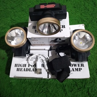 Senter Kepala Super Terang - Senter Kepala Dimer - Headlamp MS105 - Senter  Kepala Sinar Kuning