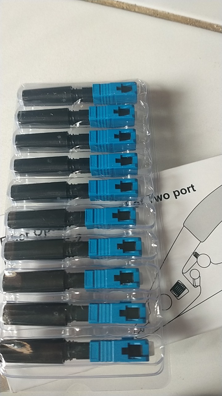 10pcs Konektor Fiber Optic Quick Cold Upc Quick Cold Upc Ftth Upc