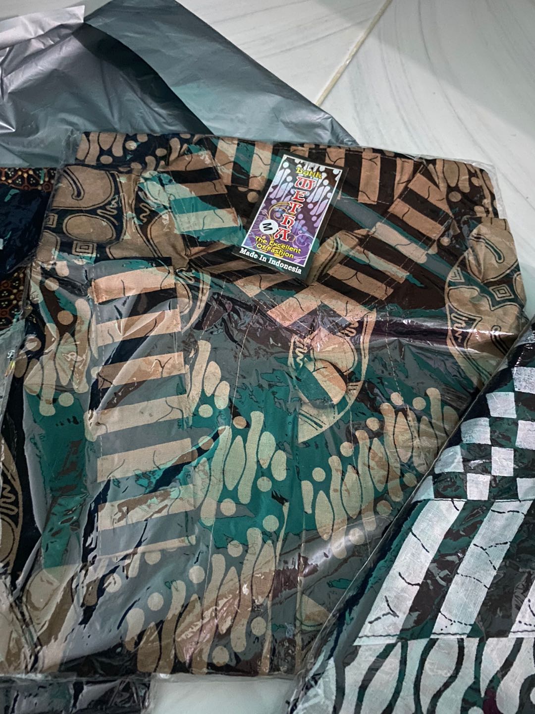 Blus Davina Batik #1 Atasan Wanita Katun Motif High Quality Premium Eksklusif