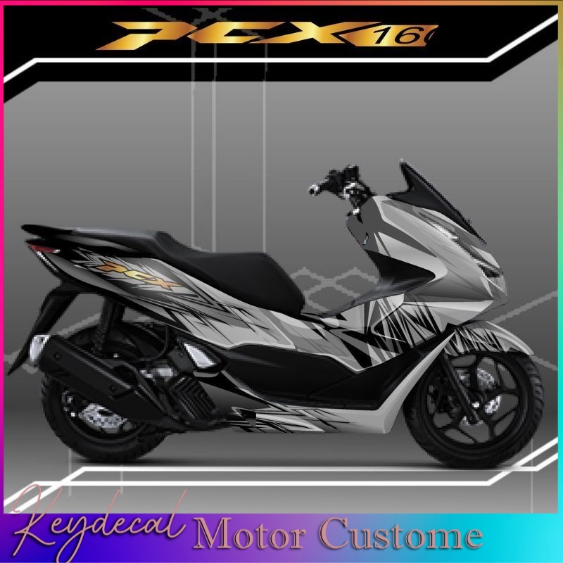 stiker pcx Decal pcx 160 Striping pcx full body Stiker variasi motor pcx new Honda all new pcx 160 2