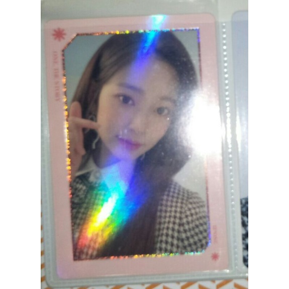 TC TRADING CARD SPECIAL PC PHOTOCARD KIM MINJOO MINJU ONE THE STORY OTS IZONE