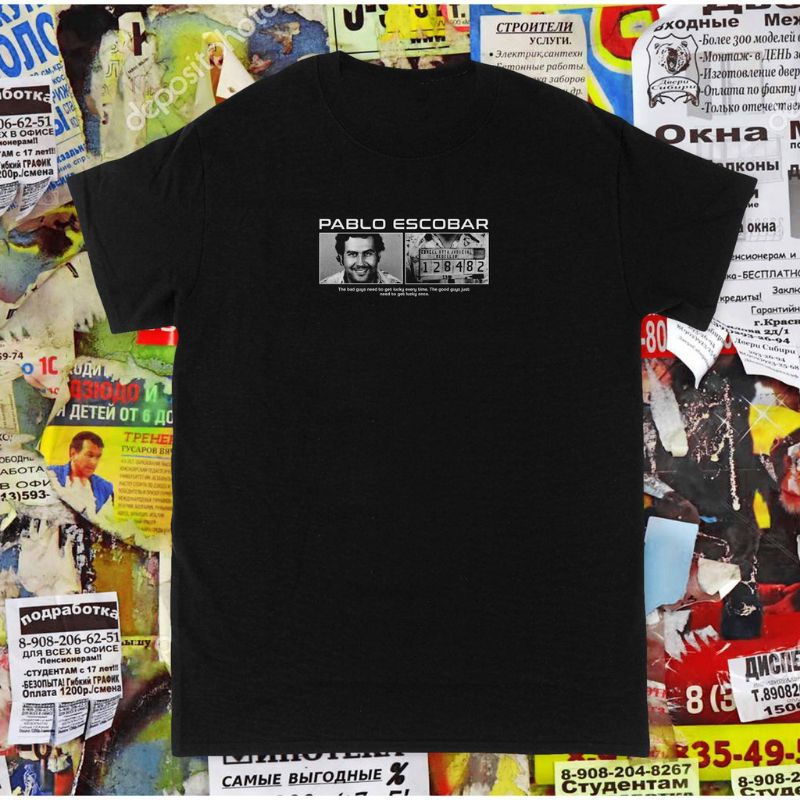 COD✅KAOS PABLO ESCOBAR - KING CARTEL - KAOS PABLO ESCOBAR - TSHIRT
