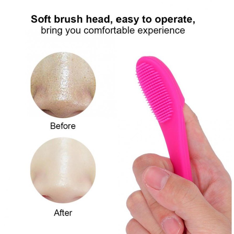 BLACKHEAD FINGER BRUSH / SIKAT KOMEDO T ZONE - Silikon Lembut SILLICONE BRUSH - AK027