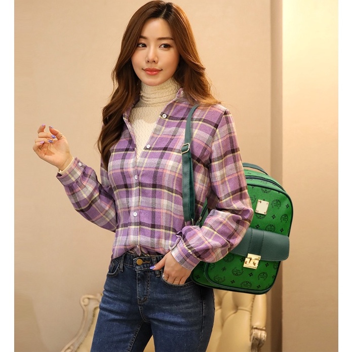 ( 2PC 1KG ) GTBI998876972 New Arrival !!!  Tas  Ransel Wanita Import  Backpack  Terbaru +ASESORIS