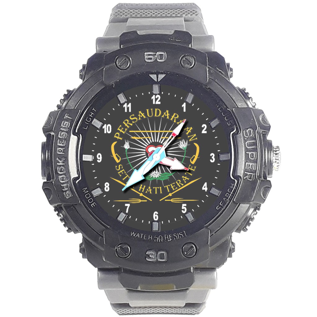 Jam Tangan  PSHT / PERSAUDARAAN SETIA HATI TERATE / MOTIF 7 Bagus