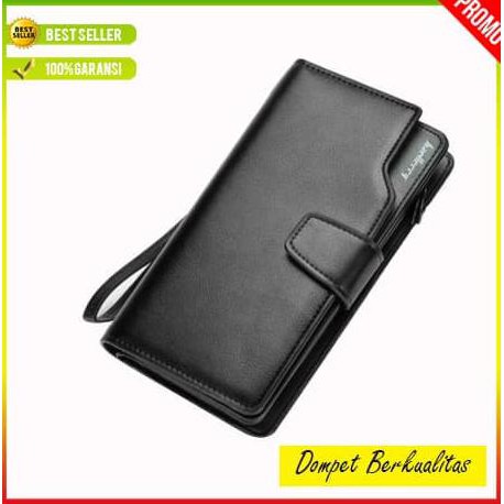 DOMPET PRIA ORIGINAL PANJANG KULIT ASLI BRANDED BALLY IMPORT KARTU