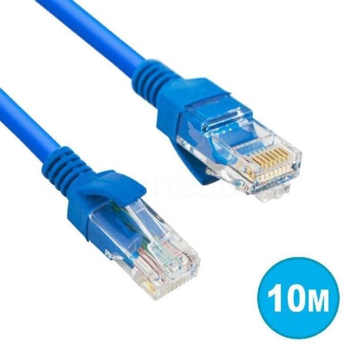 Cable lan rj45 nyk 10m utp cat5e 100Mbps - Kabel internet network 10 meter cat 5 5e