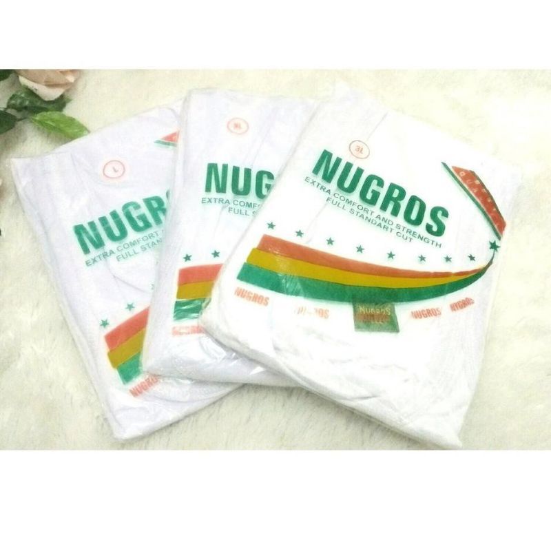 KAOS SINGLET PRIA Nugros/KAOS DALAM PRIA ,SIZE:M,L,XL,XXL