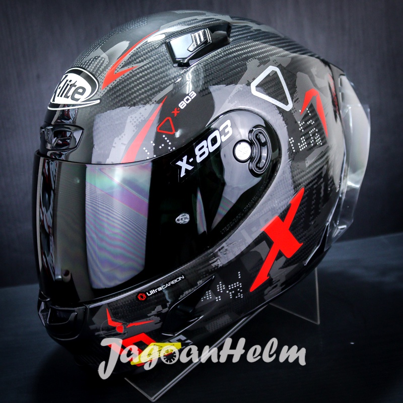 X-LITE HELM X-803RS ULTRA CARBON DARKO #37 |BLACK | XLITE EDITION