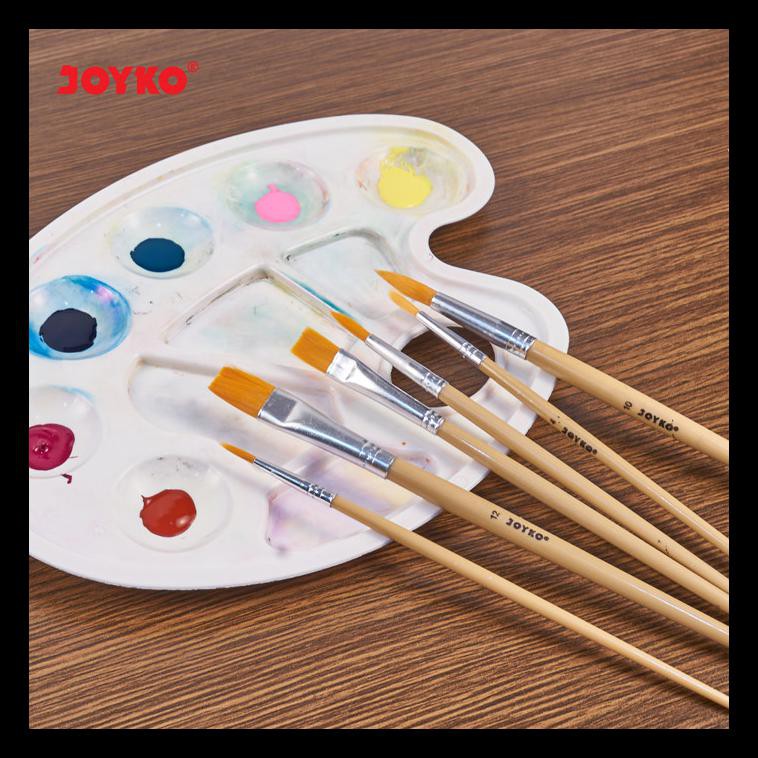 

Terlaris Brush / Kuas Cat Air / Cat Minyak / Lukis / Acrylic Joyko Br-5