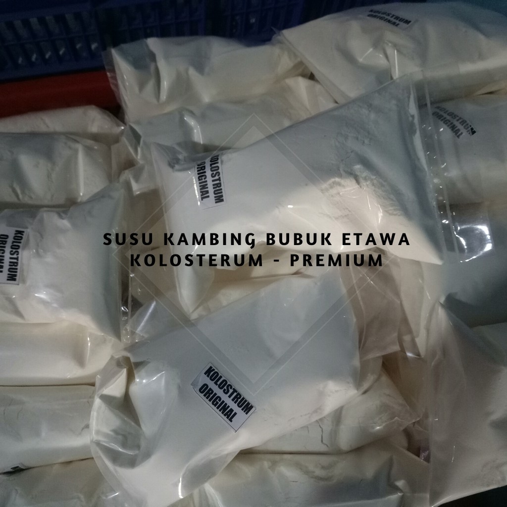 

SUSU KAMBING ETAWA BUBUK KOLOSTERUM - PREMIUM KILOAN - KEMASAN 1 KG