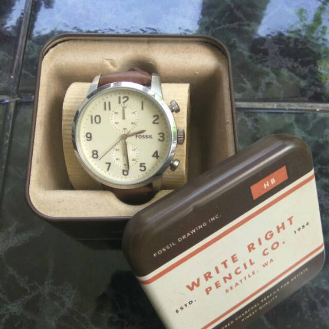 Jam tangan FOSSIL ORIGINAL second mulus