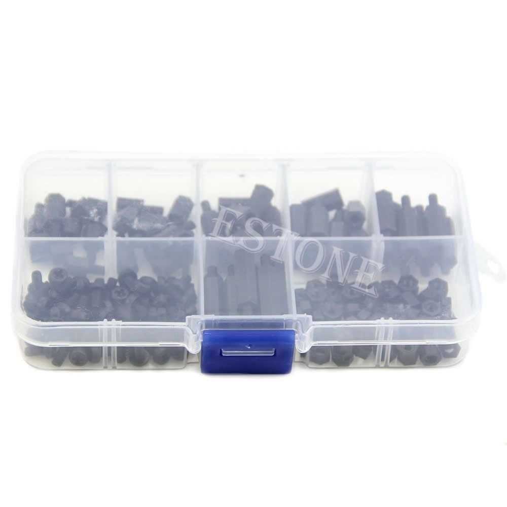 Termurah ! XHHD Set Stand-off Spacer Kit Nylon M3 180 PCS - M3