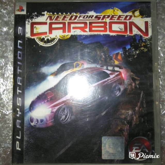 kaset ps3 original second need for speed carbon