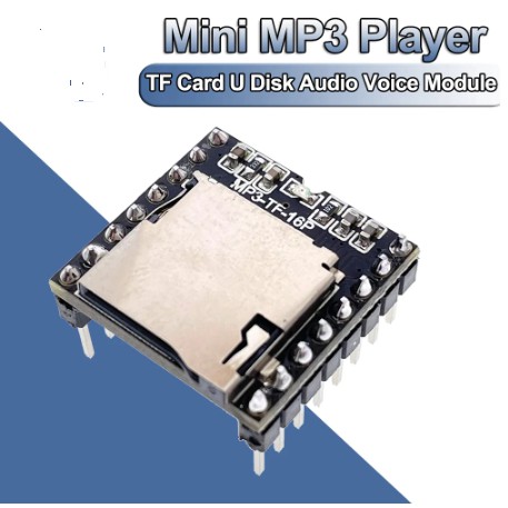 ThumbnailThumbnail Module DFPlayer Mini MP3 Player Audio Module Arduino Speaker Micro SD