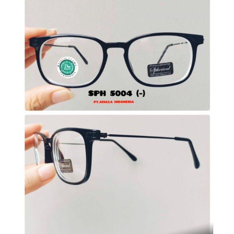 Kacamata Minus Pria dan Wanita Model Kotak Kecil Sph 5004
