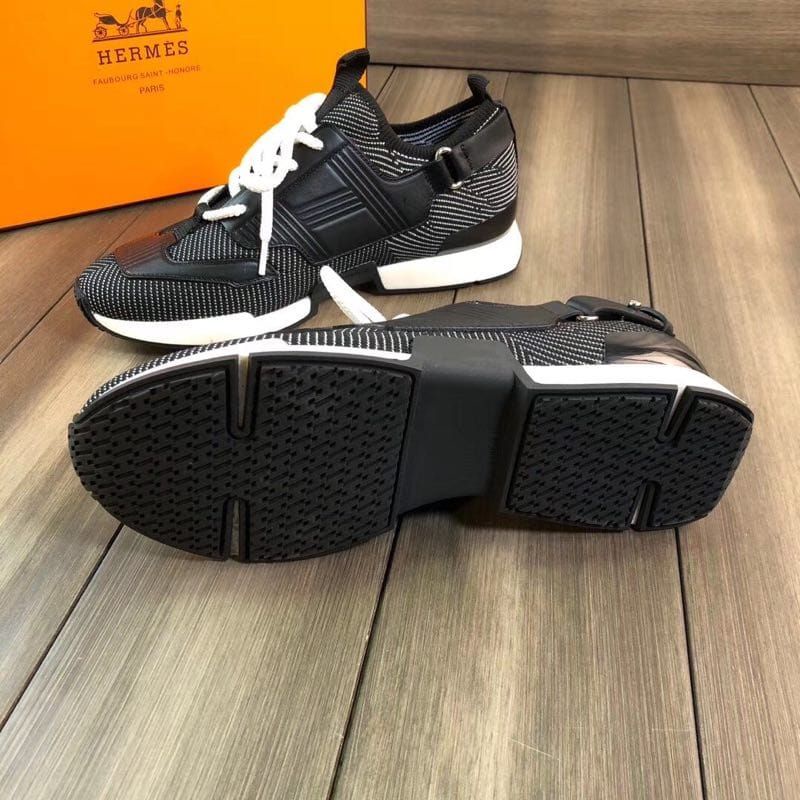 sneaker pria run away hitam 2021heme sepatu cowok mirror vip super premium best quality 1:1 kets