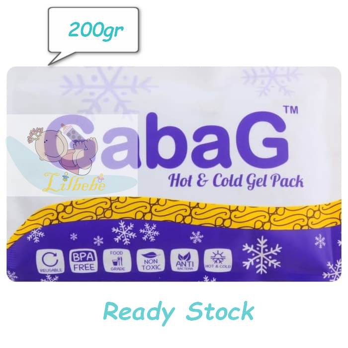 Gabag Ice Gel Mini / Ice Gel Kids Burger / Ice Cream es krim 200gr 200 gr