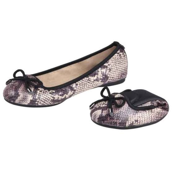 Ready Flatshoes Butterfly Twist Francesca Stone Snake Original
