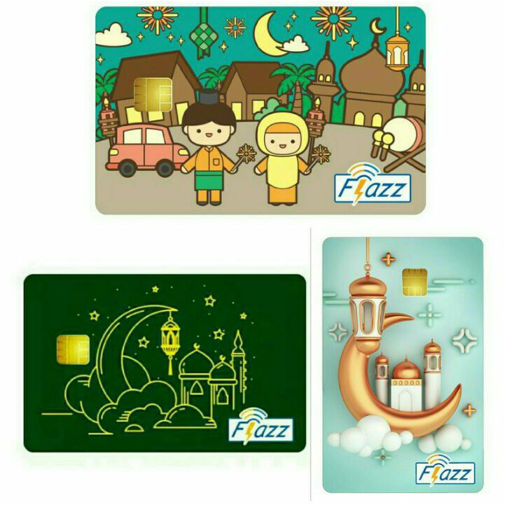 Kartu Flazz BCA Gen 2 /Gen2 - Edisi Lebaran /eToll /eMoney Card