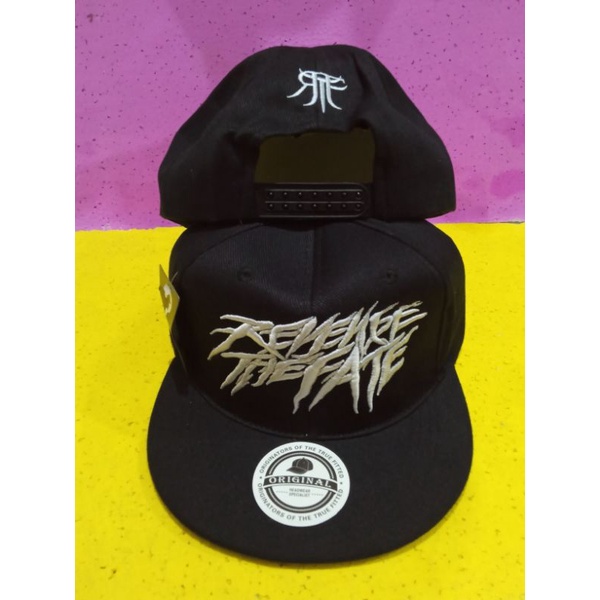 TOPI SNAPBACK REVENGE THE FATE FULL BORDIR KEREN