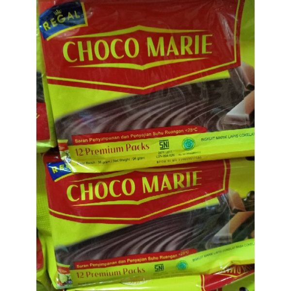 

Biskuit New Choco Marie Regal 96gr 12 Premium Packs