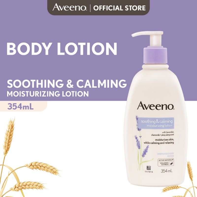 aveeno soothing &amp; calm moisturizing lotion 345ml