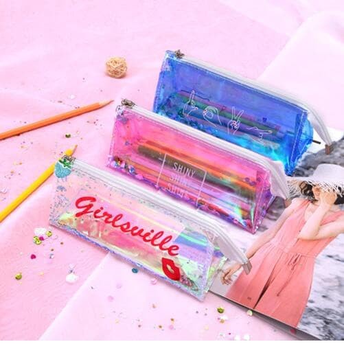 

Bergaransi Tempat/Kotak Pensil Kain Cewe Cute Vintage / Pencil Case Hot Sale