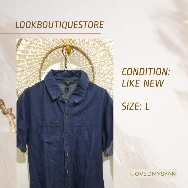 LOOKBOUTIQUESTORE - DENIM TOP [PRELOVED]