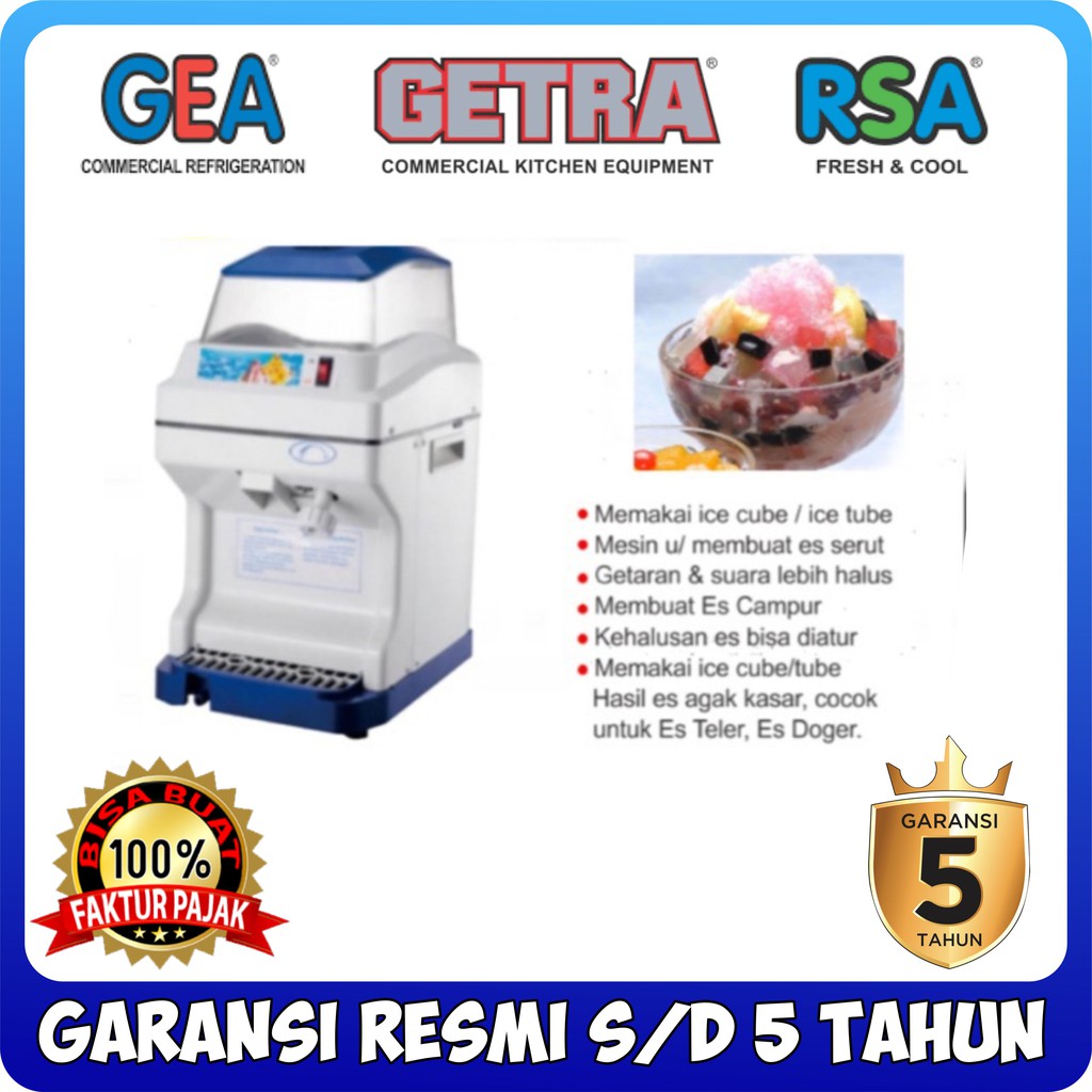 SHAVER GEA MESIN SERUT ES BATU HALUS ES DOGER ES SHANGHAI ICE ET-188